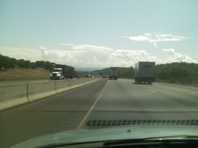 storms on the Oregon/California border