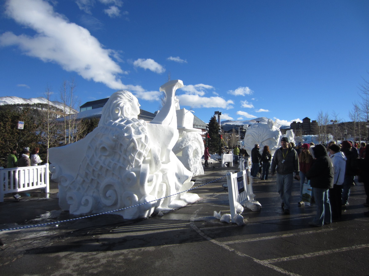 The Ice Sculpture Festival in Breckenridge Not Your Average Engineer